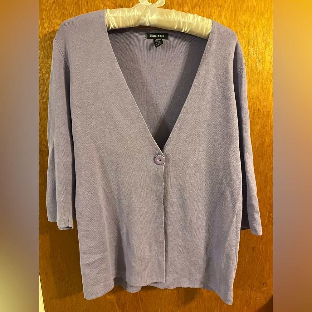 Lilac cardigan-M